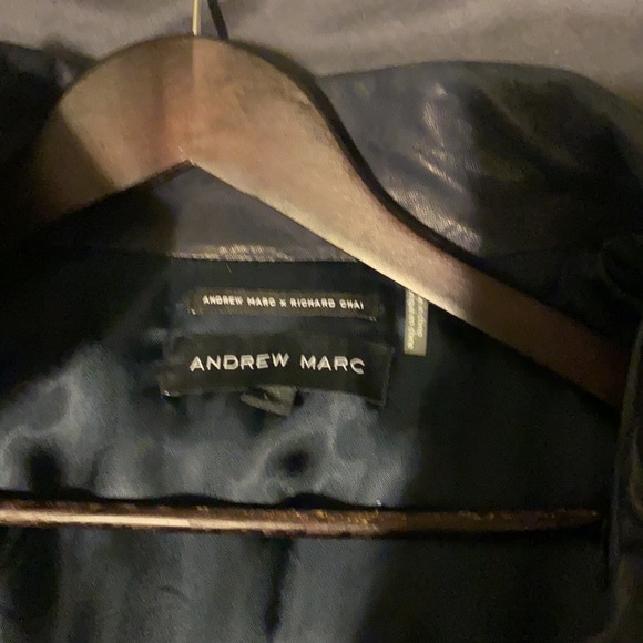Andrew Marc x Richard chai leather jacket - Picture 2 of 4